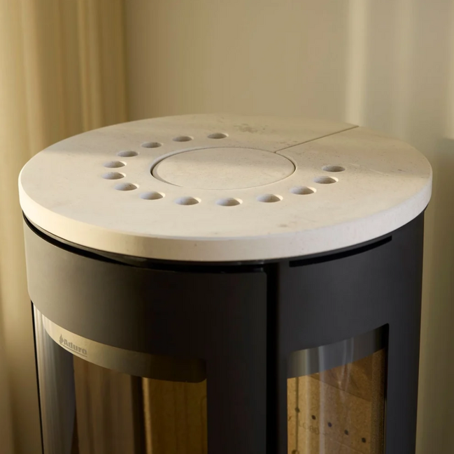 Dekorationstoplatte für die Aduro Hybrid-Serie, Kalkstein