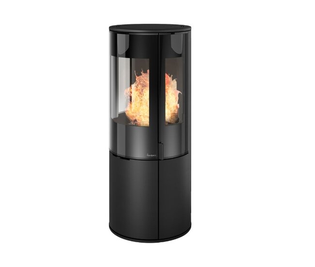 Nordpeis Kaminofen Origo Exclusive dunkel Thermotte