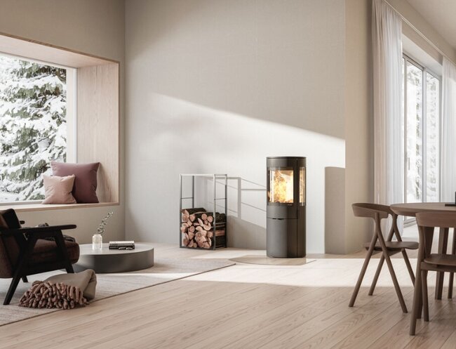 Nordpeis Kaminofen Origo helle Thermotte