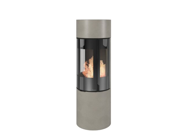 Nordpeis Kaminofen Origo Colorado Exclusive dunkel Thermotte