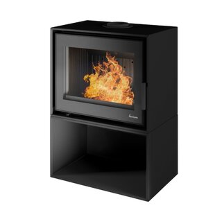 Nordpeis Kaminofen Sintra Cube dunkle Thermotte 406521