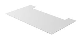 Davos U Vorlegeplatte für Davos U High Glas klar 50 cm 805551