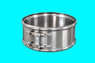 Edelstahlschornstein Klemmband breit Schnellspann für Premium 0,8 mm