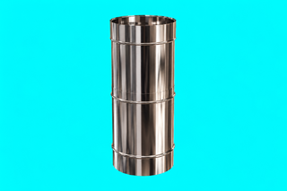 Edelstahlschornstein 0,8mm Premium Justierelement  RTJ DW
