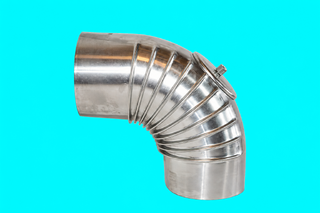 Aluminium-Bogen mit Reinigungsöffnung