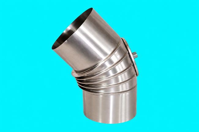 Aluminium-Bogen mit Reinigungsöffnung