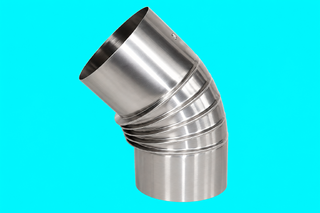 Aluminium-Bogen ohne Reinigungsöffnung
