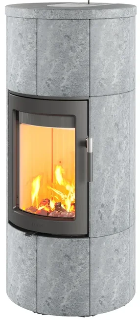 Kaminofen Maestro 1 EcoLine Speckstein Tür schwarz