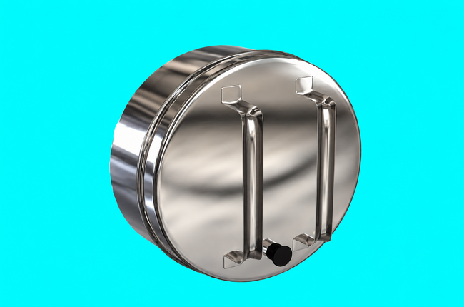 Edelstahlschornstein 0,8mm Premium Verschlussdeckel DW 113