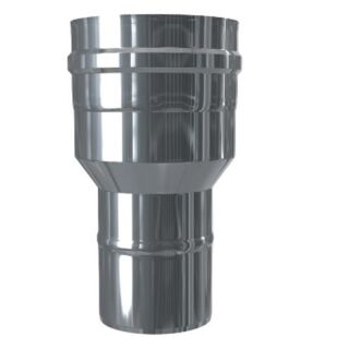 Luft Abgas System konzentrisch Reduzierung lackiert DN 80/125 2RDPSI80/125M