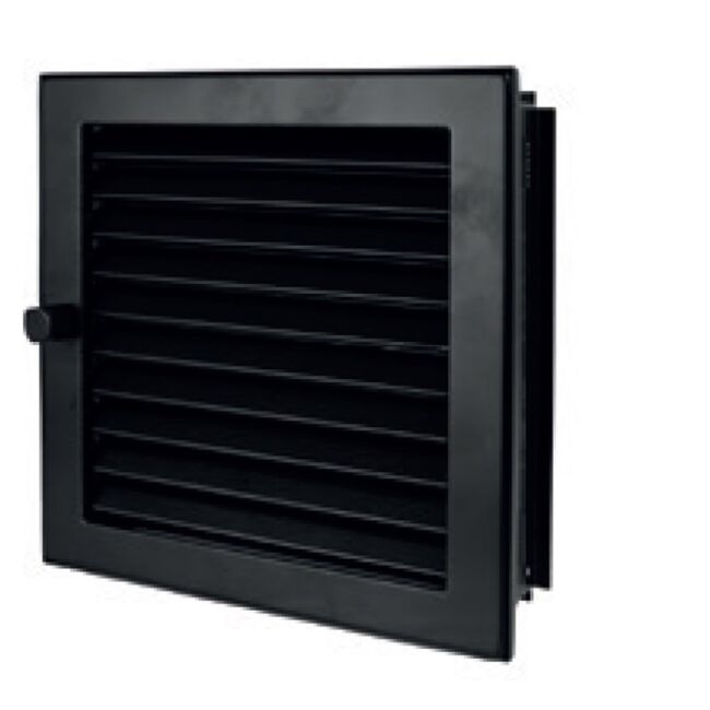 CB Kaltluftgitter 20x20 putzbündig weiß