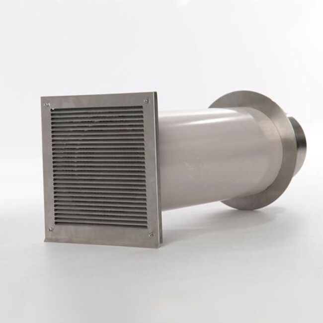 CB Verbrennungsluftsystem Doppelklappe 80 mm Stutzen