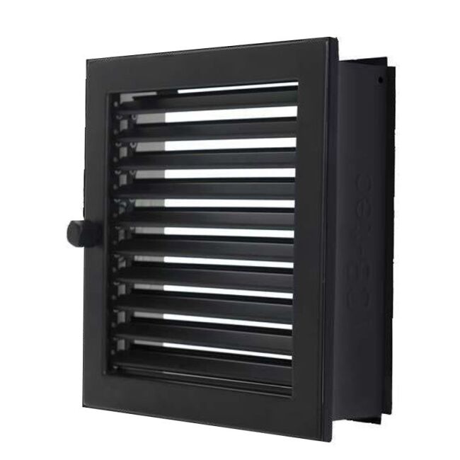 CB Warmluftgitter 20x15 Schwarz