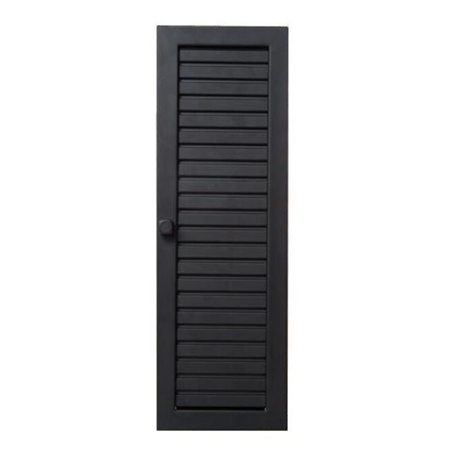 CB Warmluftgitter hochkant 15x35 Schwarz