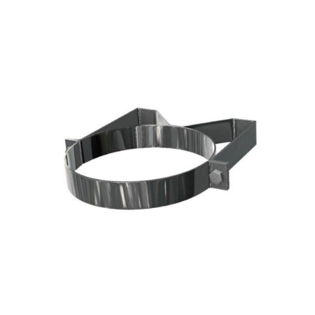 DINAK Edelstahlschornstein Wandband Starr 60mm DW Ø80