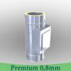 Edelstahlschornstein 0,8mm Premium Reinigung mit Tür DW 200