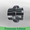Edelstahlschornstein 0,8mm Premium Übergang DW Endstück EW DW 80