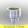 Edelstahlschornstein 1,0mm Premium Übergang EW 0 DW DW 80