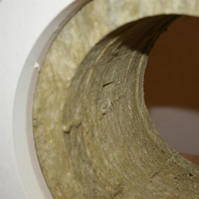 Edelstahlschornstein Doppelwandig Brandschutzwanddurchführung DW 120 100 mm