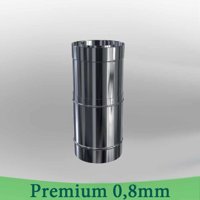 Edelstahlschornstein 0,8mm Premium Justierelement RTJ DW 160