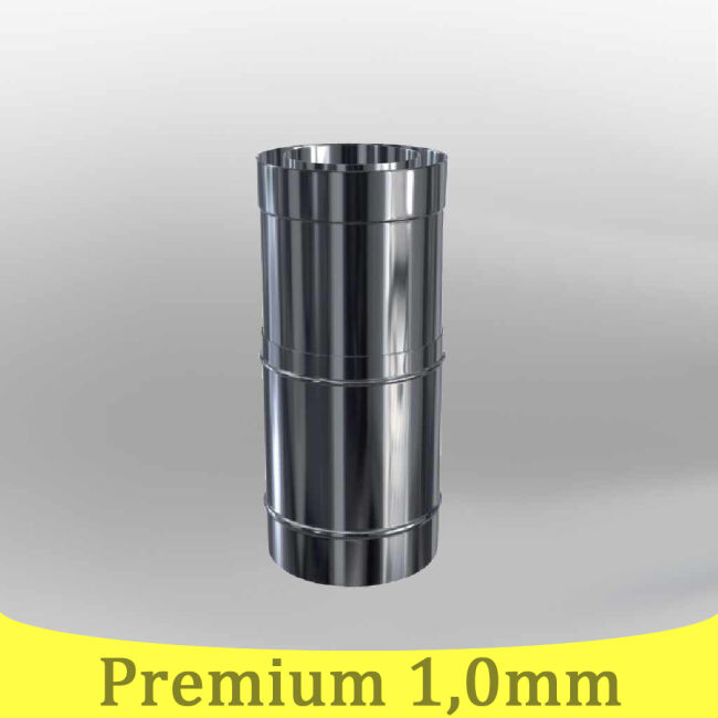Edelstahlschornstein 1,0mm Premium Justierelement  RTJ DW DW 100