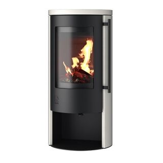 Kaminofen Drooff Aprica 2 Steinverkleidung PremiumWhite 