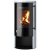 Kaminofen Drooff Aprica 2 Trend Steinverkleidung NatStone mit rahmenloser Glasscheibe