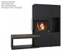 Kaminofen Drooff Livera Panorama L