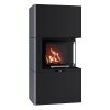 ALT Kaminofen Drooff Palazzo NoxPetra und Stahl Variante 1