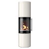 ALT ab 01.2023 Kaminofen Drooff Brunello L Naturstein PremiumWhite raumluftunabhängig RLU