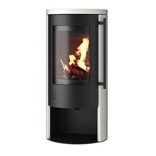 Kaminofen Drooff Aprica 2 Steinverkleidung PremiumWhite