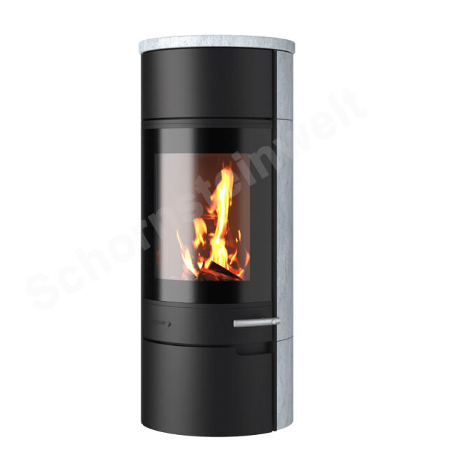 ALT ab 01.2023 Kaminofen Drooff Solaro 2 W raumluftabhängig RLA Stahl schwarz manuell