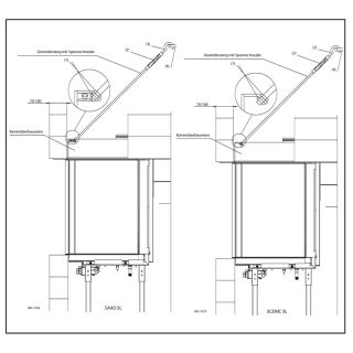 Spartherm Dru Tragrahmen Metro 100XT/2-41 1010229
