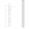 Spartherm Dru Satz Füße, 4 Stück  30x30x420