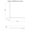 Spartherm Dru Tragrahmen Metro 100XT/2-41