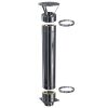 Doppelwandige Schornsteinverlängerung 0,5 mm 2,5 m DW 225 runder Einschub