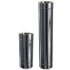 Doppelwandige Schornsteinverlängerung 0,6 mm 1,0 m DW 130 runder Einschub