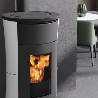 Edilkamin Pelletofen Cherie 11 Evo Air Tight C (RLU) Stahl