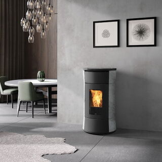 Edilkamin Pelletofen Cherie 11 Evo Naturstein 812340 + 1136070