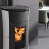 Edilkamin Pelletofen Cherie 11 Evo Air Tight C (RLU) Stahl mattweiß
