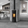 Edilkamin Pelletofen Cherie 9 Evo Air Tight C (RLU) Keramik weiß