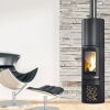 Edilkamin Kaminofen Tally S Evo, 9,1 kW Stahl schwarz