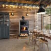 Haas+Sohn Kaminofen Home LONDON II Easy Back mit Backfach