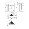 Haas+Sohn Kaminbausatz Premium PINUS-II Eck