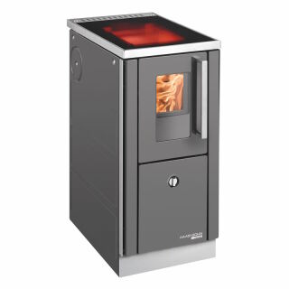Haas+Sohn Küchenherd Premium HSD 40.5 SF -C, Glaskeramikplatte, anthrazit 0704031010000
