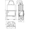 Haas+Sohn wasserführender Kamineinsatz Home AQUA
