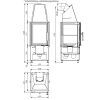 Haas+Sohn Kamineinsatz Home ESPRIT-IV