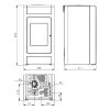 Haas+Sohn Pelletofen Premium HSP 2.17 SELINA
