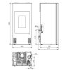 Haas+Sohn Pelletofen Premium HSP 4.0-F1 RLU KV inkl. 2R