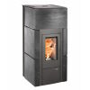 Haas+Sohn Pelletofen Premium HSP 6 HELENA-C RLU perl-anthrazit